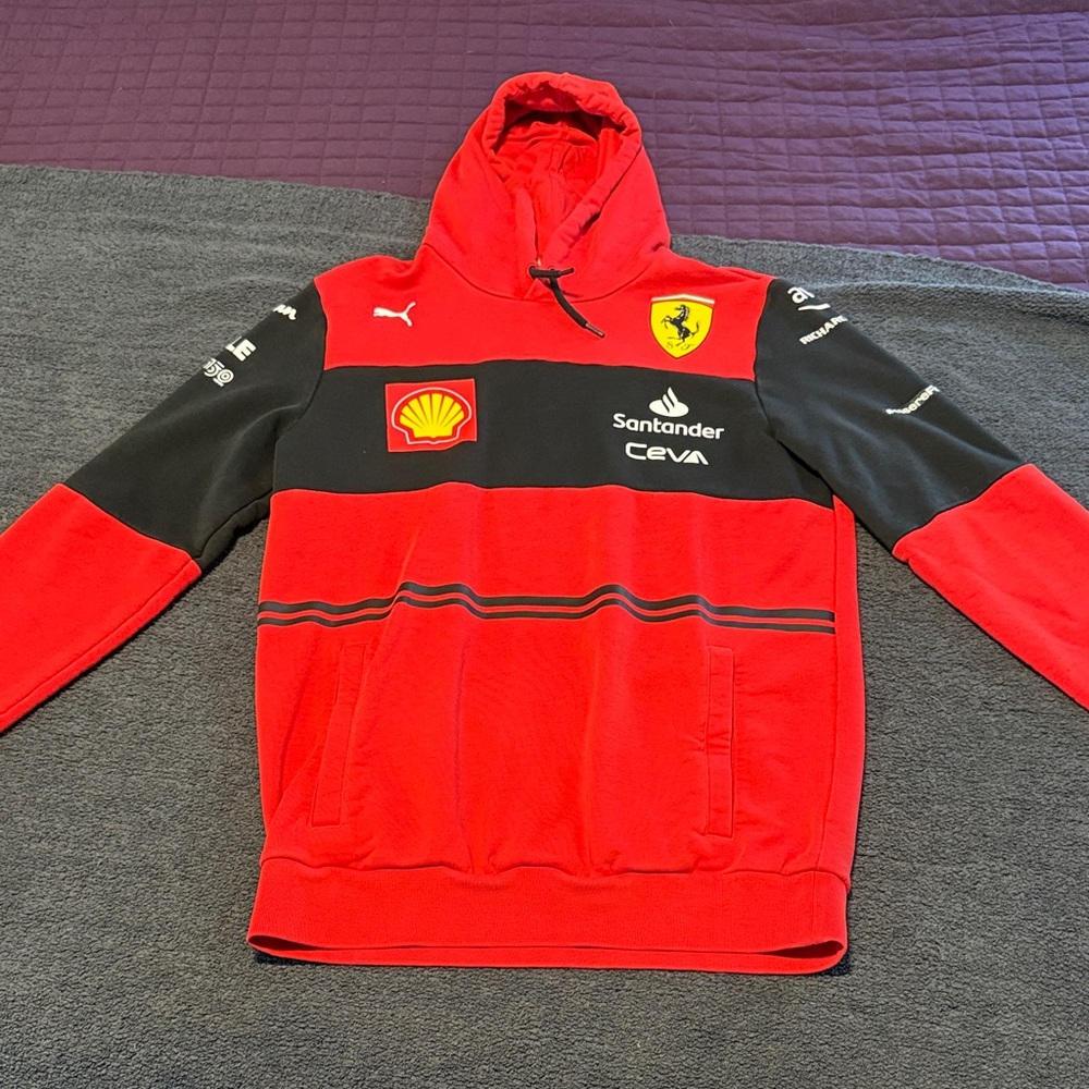 Puma Red and Black Hoodie